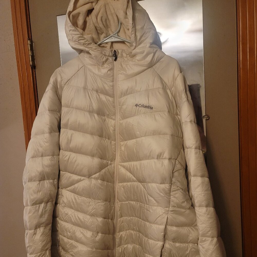 Womens 3X Columbia Hoided Puffer Jacket